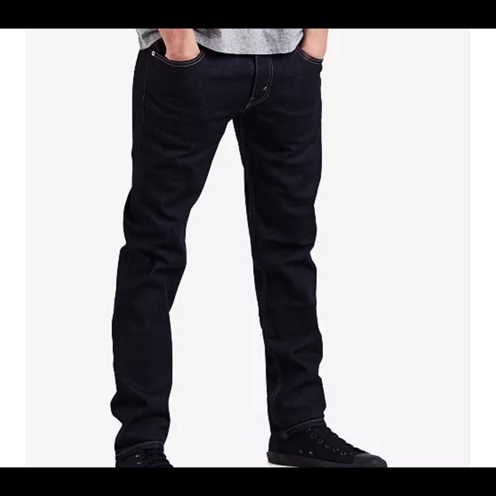 Levi’s Mens 511 Slim Fit 34 x 32 Black
